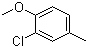 3-Chloro-4-methoxytoluene molecular structure (CAS 22002-44-4)