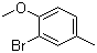 3-Bromo-4-methoxytoluene molecular structure (CAS 22002-45-5)