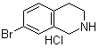 结构式 CAS# 220247-73-4, 7-溴-1,2,3,4-四氢异喹啉盐酸盐