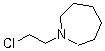结构式 CAS# 2205-31-4, 1-(2-氯乙基)氮杂环庚烷