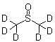 structure of CAS# 2206-27-1, Perdeuteriodimethyl sulfoxide;Hexadeuteriodimethyl sulfoxide
