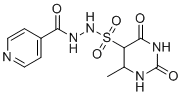 structure of CAS# 220654-99-9, 6-Methyl-2,4-dioxo-N'-5'-(4-pyridylcarbonyl)-1,2,3,4-tetrahydro-5-pyrimidinesulfonohydrazid