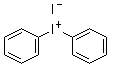 结构式 CAS# 2217-79-0, 二苯基碘鎓碘化物