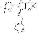 structure of CAS# 22331-21-1, 3-O-Benzyl-1,2:5,6-bis-O-isopropylidene-alpha-D-galactofuranose