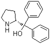 结构式 CAS# 22348-32-9, (R)-(+)-alpha,alpha-二苯基脯氨醇