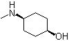 结构式 CAS# 22348-38-5, 顺式-4-甲基氨基环己醇
