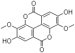 3,3'-Di-O-methylellagic acid molecular structure (CAS 2239-88-5)