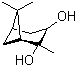 结构式 CAS# 22422-34-0, (1R,2R,3S,5R)-(-)-2,3-蒎烷二醇; (1R-(1alpha,2beta,3beta,5alpha))-2,6,6-三甲基双环[3.3.1]庚烷-2,3-二醇