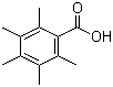 五甲基苯甲酸分子结构 (CAS 2243-32-5)