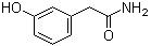 结构式 CAS# 22446-41-9, 3-羟基苯乙酰胺