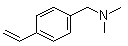 结构式 CAS# 2245-52-5, N-(4-乙烯基苄基)-N,N-二甲基胺