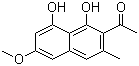 Torachrysone molecular structure (CAS 22649-04-3)