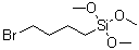 结构式 CAS# 226558-82-3, 4-溴丁基三甲氧基硅烷