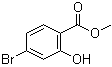 4-Bromo-2-hydroxybenzoic acid methyl ester molecular structure (CAS 22717-56-2)