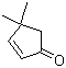 4,4-Dimethyl-2-cyclopenten-1-one molecular structure (CAS 22748-16-9)