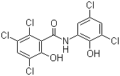 Oxyclozanide molecular structure (CAS 2277-92-1)