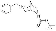tert-Butyl 7-benzyl-3,7-diazabicyclo[3.3.1]nonane-3-carboxylate molecular structure (CAS 227940-71-8)