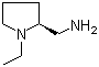 (S)-2-(Aminomethyl)-1-ethylpyrrolidine molecular structure (CAS 22795-99-9)