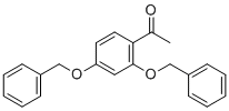 1-(2,4-Bis(benzyloxy)phenyl)ethanone molecular structure (CAS 22877-01-6)