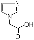 Imidazol-1-yl-acetic acid molecular structure (CAS 22884-10-2)