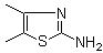 4,5-Dimethyl-2-thiazolamine molecular structure (CAS 2289-75-0)