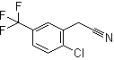 2-Chloro-5-(trifluoromethyl)-benzeneacetonitrile molecular structure (CAS 22902-88-1)