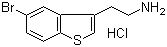 5-Bromobenzo[b]thiophene-3-ethylamine hydrochloride molecular structure (CAS 22964-00-7)