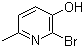 2-Bromo-3-hydroxy-6-methylpyridine molecular structure (CAS 23003-35-2)