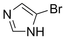 4-Bromo-1H-imidazole molecular structure (CAS 2302-25-2)