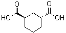 反式-(±)-1,3-环己烷二甲酸分子结构 (CAS 2305-30-8)