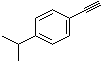 4'-(1-Methylethyl)phenylethyne molecular structure (CAS 23152-99-0)