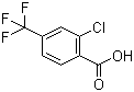 2-Chloro-4-trifluoromethylbenzoic acid molecular structure (CAS 23228-45-7)