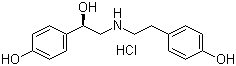 Ritodrine hydrochloride  molecular structure (CAS 23239-51-2)