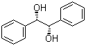 (S,S)-(-)-Hydrobenzoin molecular structure (CAS 2325-10-2)
