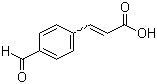 4-Formylcinnamic acid molecular structure (CAS 23359-08-2)