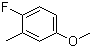 4-Fluoro-3-methylanisole molecular structure (CAS 2338-54-7)