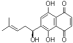 阿卡宁分子结构 (CAS 23444-65-7)