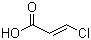 结构式 CAS# 2345-61-1, 反-3-氯丙烯酸