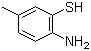2-Amino-5-methylbenzenethiol molecular structure (CAS 23451-96-9)