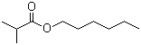 Hexyl isobutyrate molecular structure (CAS 2349-07-7)
