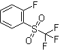 2-Fluorophenyl trifluoromethyl sulfone molecular structure (CAS 2358-41-0)