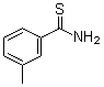 结构式 CAS# 2362-63-2, 3-甲基苯基硫代甲酰胺