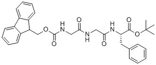 Fmoc-Gly-Gly-Phe-OtBu molecular structure (CAS 236426-37-2)
