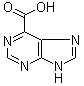 Purine-6-carboxylic acid molecular structure (CAS 2365-43-7)
