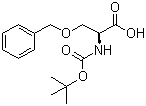N-BOC-O-Benzyl-L-serine molecular structure (CAS 23680-31-1)