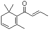 Damascenone molecular structure (CAS 23696-85-7)
