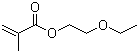 结构式 CAS# 2370-63-0, 2-乙氧基乙基甲基丙烯酸酯