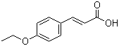 4-Ethoxycinnamic acid molecular structure (CAS 2373-79-7)