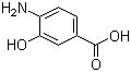 4-Amino-3-hydroxybenzoic acid molecular structure (CAS 2374-03-0)