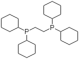 1,2-Bis(dicyclohexylphosphino)ethane molecular structure (CAS 23743-26-2)